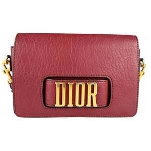 CHRISTIAN DIOR Leather Shoulder Bag